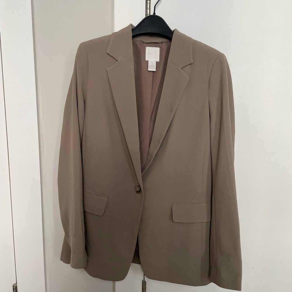 H&M Taupe Women's Blazer US S